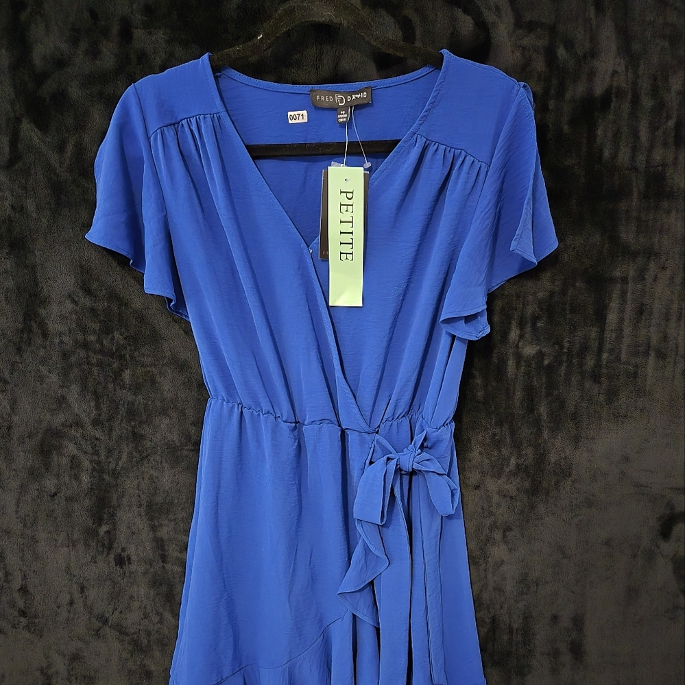 Blue dress